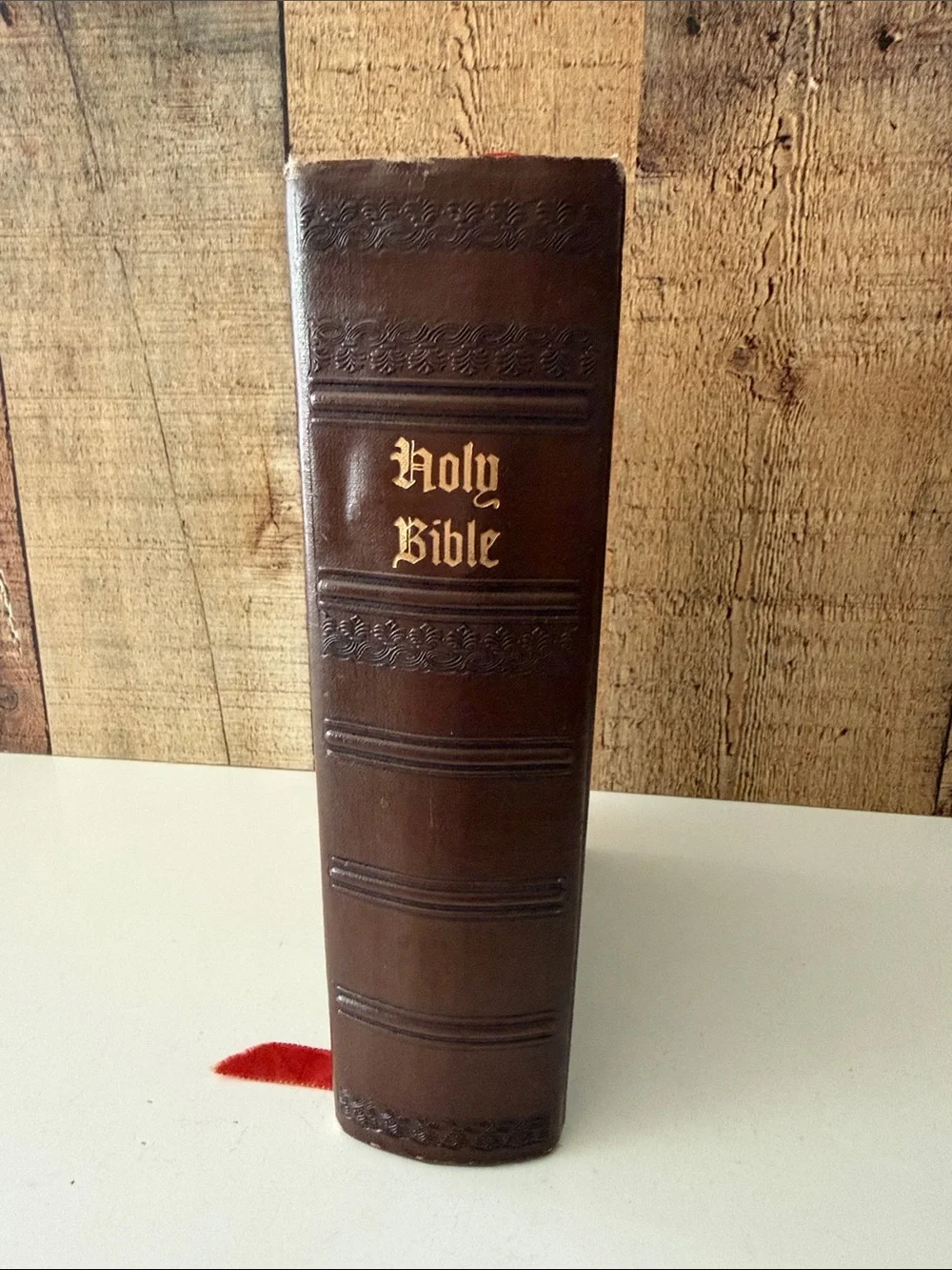 1953 Catholic Family Edition Holy Bible – John J. Crawley – Illuminated Art